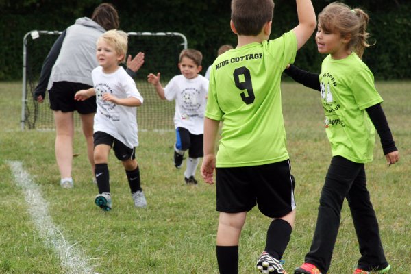 Celebrating another goal